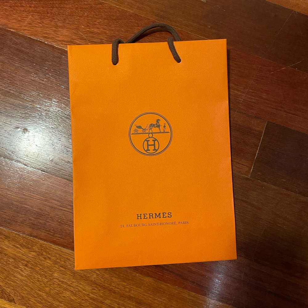 Hermes Vibrant Orange Tote